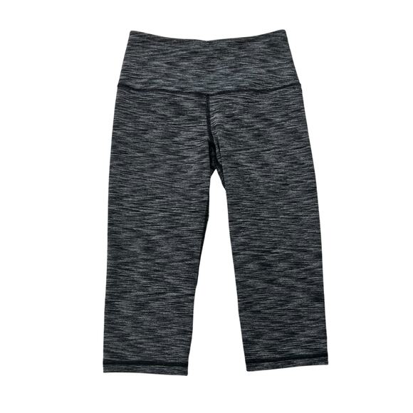 Victoria Sport Gray Knockout by Victoria's Secret High Rise Crop Legging Small - Picture 1 of 4
